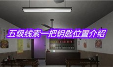 《万家小馆》五级线索一把钥匙位置介绍