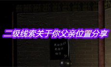《宋明朝》二级线索关于你父亲位置分享
