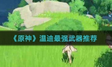《原神》温迪最强武器推荐
