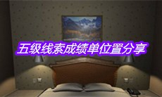《袁家宾馆》五级线索成绩单位置分享