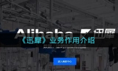 《迅犀》业务作用介绍