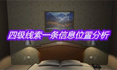 《袁家宾馆》四级线索一条信息位置分析