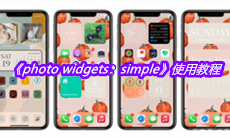 《photo widgets：simple》使用教程