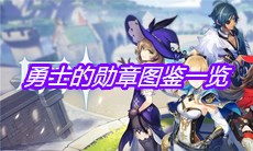 《原神》勇士的勋章图鉴一览