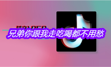 抖音兄弟你跟我走吃喝都不用愁什么歌