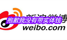 抱歉我没有带实体钱是什么梗