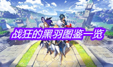 《原神》战狂的黑羽图鉴一览