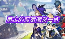 《原神》勇士的冠冕图鉴一览