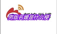 男版名媛是什么梗