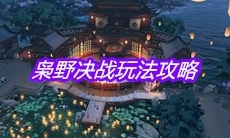 《天涯明月刀》枭野决战玩法攻略