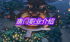 《天涯明月刀》手游唐门职业介绍