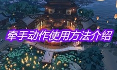 《天涯明月刀》手游牵手动作使用方法介绍