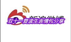 双十一复读生表情包分享