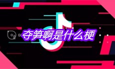 抖音夺笋啊是什么梗