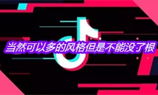 抖音当然可以多的风格但是不能没了根是什么歌