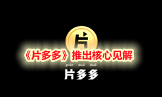 《片多多》推出核心见解