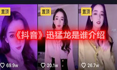 《抖音》迅猛龙是谁介绍