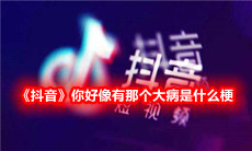 《抖音》你好像有那个大病是什么梗