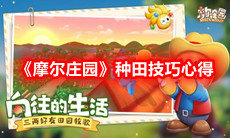 《摩尔庄园》种田技巧心得