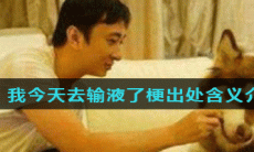 宝，我今天去输液了梗出处含义介绍