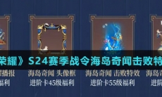 《王者荣耀》S24赛季战令海岛奇闻击败特效介绍
