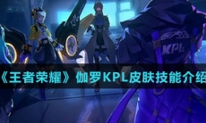 《王者荣耀》伽罗KPL天狼溯光者皮肤技能特效介绍