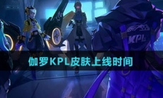 《王者荣耀》伽罗KPL天狼溯光者皮肤上线时间介绍