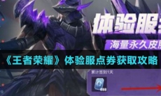 《王者荣耀》体验服点券获取攻略