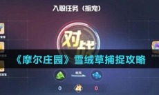 《摩尔庄园》雪绒草捕捉攻略