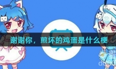 谢谢你，煎坏的鸡蛋是什么梗