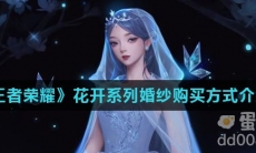 《王者荣耀》花开系列婚纱购买方式介绍
