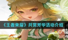 《王者荣耀》共赏芳华活动介绍