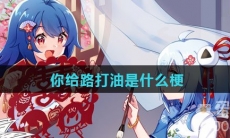 你给路打油是什么梗