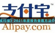 《支付宝》2021年度报告查看方法介绍