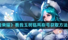 《王者荣耀》看我玉树临风称号获取方法介绍