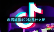 赤酱被骗500块是什么梗