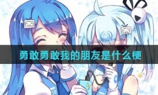 勇敢勇敢我的朋友是什么梗