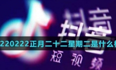 20220222正月二十二星期二是什么梗