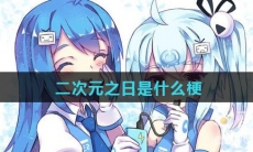 二次元之日是什么梗