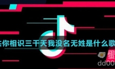 共你相识三千天我没名无姓是什么歌