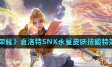 《王者荣耀》夏洛特SNK永昼皮肤技能特效介绍