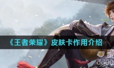 《王者荣耀》皮肤卡作用介绍
