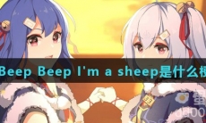 Beep Beep I'm a sheep是什么梗