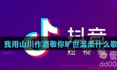 我用山川作酒敬你旷世温柔是什么歌