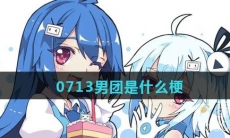 0713男团是什么梗