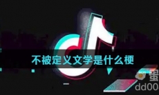 不被定义文学是什么梗