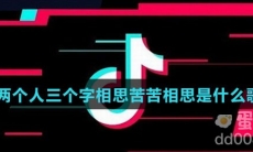 两个人三个字相思苦苦相思是什么歌