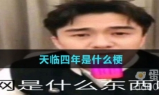 天临四年是什么梗