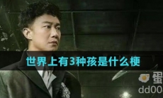 世界上有3种孩是什么梗
