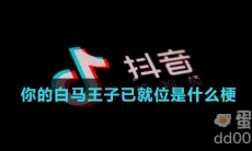 你的白马王子已就位是什么梗